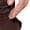 #0218-Coffee, variant on Womens Low Rise Cargo Pants Double Button Loose Wide Leg Straight Lightweight Solid with Pockets for Daily