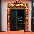thumbnail image 5 of 3 Pcs Movie Night Decorations Porch Sign Banner Showtime Movie Theme Party Decorations Hanging Welcome Door Banner, 5 of 9