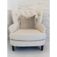 thumbnail image 2 of Plutus PBRA1391-2020-DP Coussin Décoratif de Luxe Bubbly Gal dans des Tons Beige, 20 x 20 Po, 2 of 3