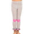 thumbnail image 3 of TeeHee Little Kids Girls Fashion Cotton Footless Tights 3 Pair Pack, 3 of 7