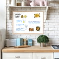 thumbnail image 3 of DOLLAR BOSS Double-Sided Magnetic Whiteboard, 16" x 12" Dry Erase White Board for Wall, Gold Aluminum Frame Hanging Small White Board, Portable Memo Board for Home Kitchen Office, 3 of 10