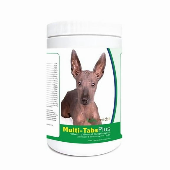 Healthy Breeds 840235178774 Xoloitzcuintli Multi-Tabs Plus Chewable Tablets - 365 Count