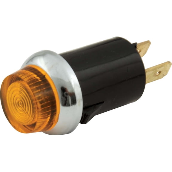Quickcar Racing Products QRP61-704 Warning Light - 0.75 in. - Amber