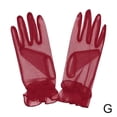 thumbnail image 1 of Wedding Gloves Korean Transparent Thin Mesh Short Colourful With Wrap Finger, 1 of 8