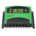 thumbnail image 2 of Controlador de carga solar con pantalla LCD, regulador de carga PWM de 60 A, 12 V y 24 V para casa rodante., 2 of 14