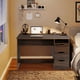 thumbnail image 3 of Escritorio de ordenador con 3 cajones, Marron FurnitureR BAAL BEECH A, 3 of 5