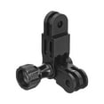 thumbnail image 5 of Unique Bargains Adjust Arm Straight Joints Mount 90 Degree Adapter Rotation Mount Extension Arm for Action Camera, Black, 5 of 5