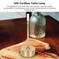 thumbnail image 4 of Lampe de Table LED Dimmable Design Élégant Sans Fil Batterie Rechargeable Lampe de Chevet Portable à Contrôle Tactile pour Décoration Intérieure, 4 of 8