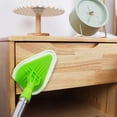 thumbnail image 6 of Armscye Long Handled Scrub Brush for Shower, 35'' Tub Cleaning Scrubber Brush Set, Adjustable Long Handle Scrub Brush for Cleaning Bathtub Wall Bathroom Glass Toilet, 6 of 8