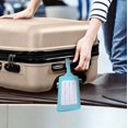 thumbnail image 4 of Leather Suitcase Tags for Luggage – PU Leather 1-Piece with Adjustable Strap, ID Card Window, Anti-Loss for Travel & Cruise, 4 of 5