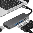thumbnail image 1 of Type C to HDMI 4K USB3.0 PD Docking Station - Multi-in-One Hub for Mobile Phones, Laptops and Computers, 1 of 4