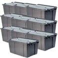 thumbnail image 1 of Caja Organizadora Bisagras Uso Rudo BoxArch15 10 Pzas 15kg 50x30x21cm Apilable Bisagras Polietileno Color Gris., 1 of 1
