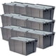 thumbnail image 1 of Caja Organizadora Bisagras Uso Rudo BoxArch15 10 Pzas 15kg 50x30x21cm Apilable Bisagras Polietileno Color Gris., 1 of 1