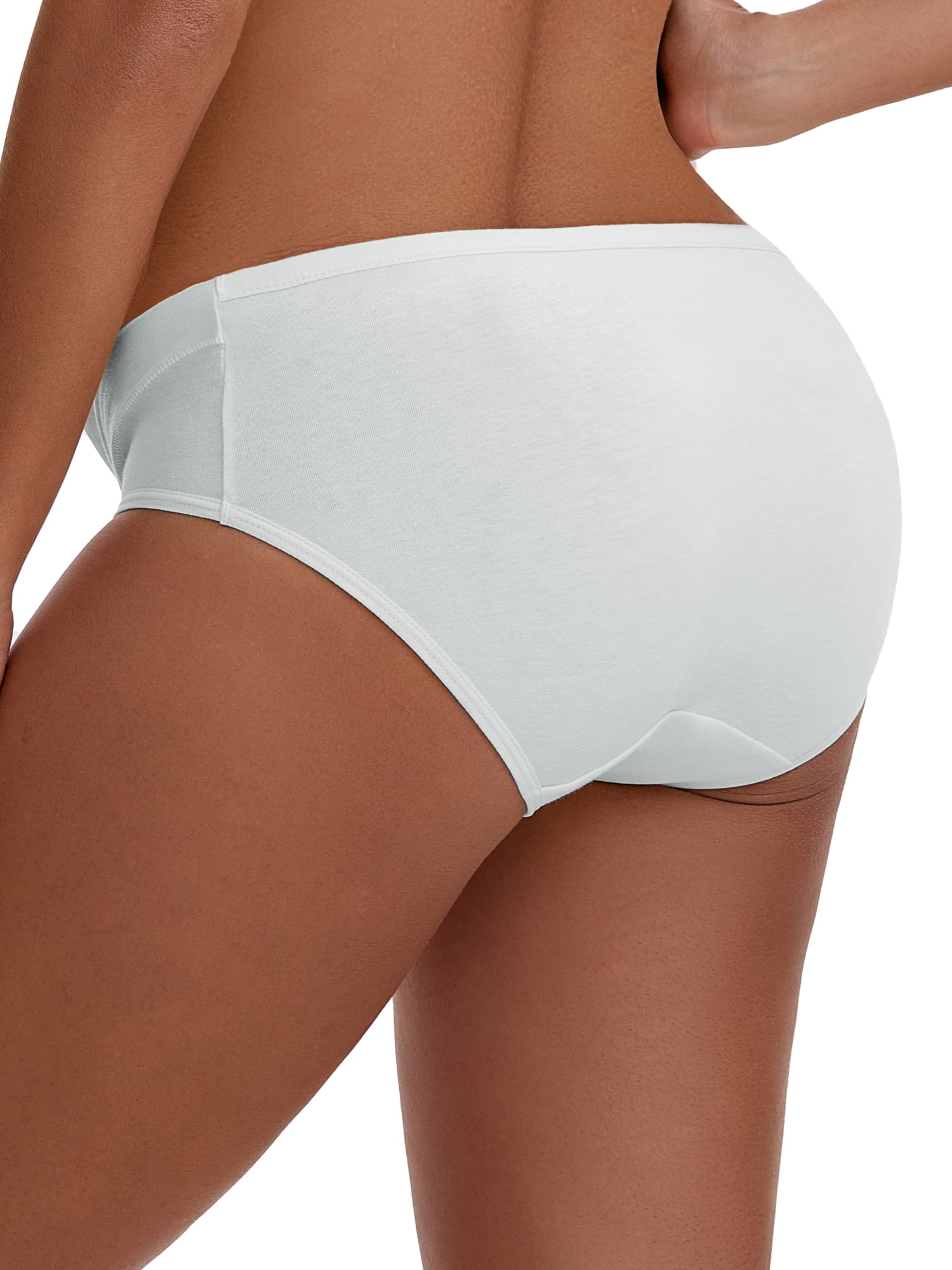 Unique Bargains Women's Cotton Low Waist Under the Bump Maternity Briefs 2XL Light Blue