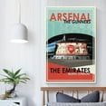 thumbnail image 5 of Arsenal Stadium Poster Art Canvas Print Gift for Football Fans (2) Canvas Painting Wall Art Poster for Bedroom Living Room Deco, 5 of 8