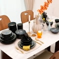 thumbnail image 4 of 56-Piece Ceramic Cutlery Set - Serves 8 - Microwave and dishwasher available,Blue, 4 of 13