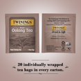 thumbnail image 2 of Tea Twinings Pure Oolong Golden con cafeína, paquete de 2 unidades, 40 bolsas, 2 of 7