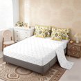 thumbnail image 5 of Erosebridal Yellow Aztec Bedding Comforter Set, Farmhouse Dreamcatcher Cow Skull Print King Bedding Sets, Reversible 7 Pieces, 5 of 6