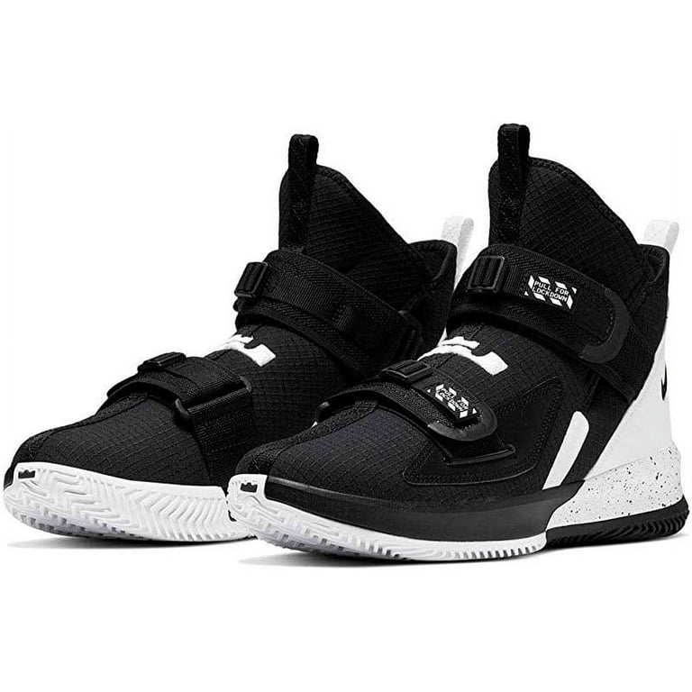 Nike Men s Lebron Soldier XIII SFG TB Basketball Shoe Black White