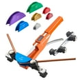 thumbnail image 1 of VEVOR Tubing Bender Kit, 1/4 to 7/8 Inch, Compact Ratcheting Tube Pipe Bender, Ratchet Hand Bending Tool, with 7 Color Aluminium Alloy Dies, HVAC Tools, for Copper HVAC Air Conditioning Refrigeration, 1 of 9
