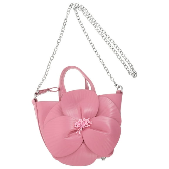 ELAYARD Women Floral PU Crossbody Bucket Bag Evening Clutch Purse Stylish Handbag