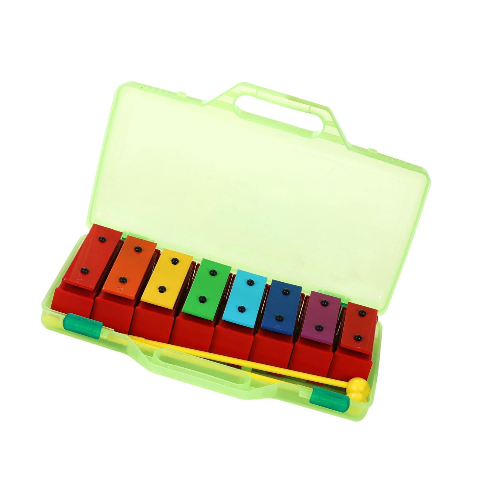 LeeQinersw Kids Xylophone Educational Music Toy Pounding Toy 8 Notes Glockenspiel Xylophone 15R