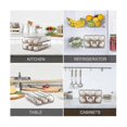 thumbnail image 4 of 1 Layer Automatically Rolling Egg Storage Container ,capacity Egg Organizer For Fridge With Lid, 4 of 5