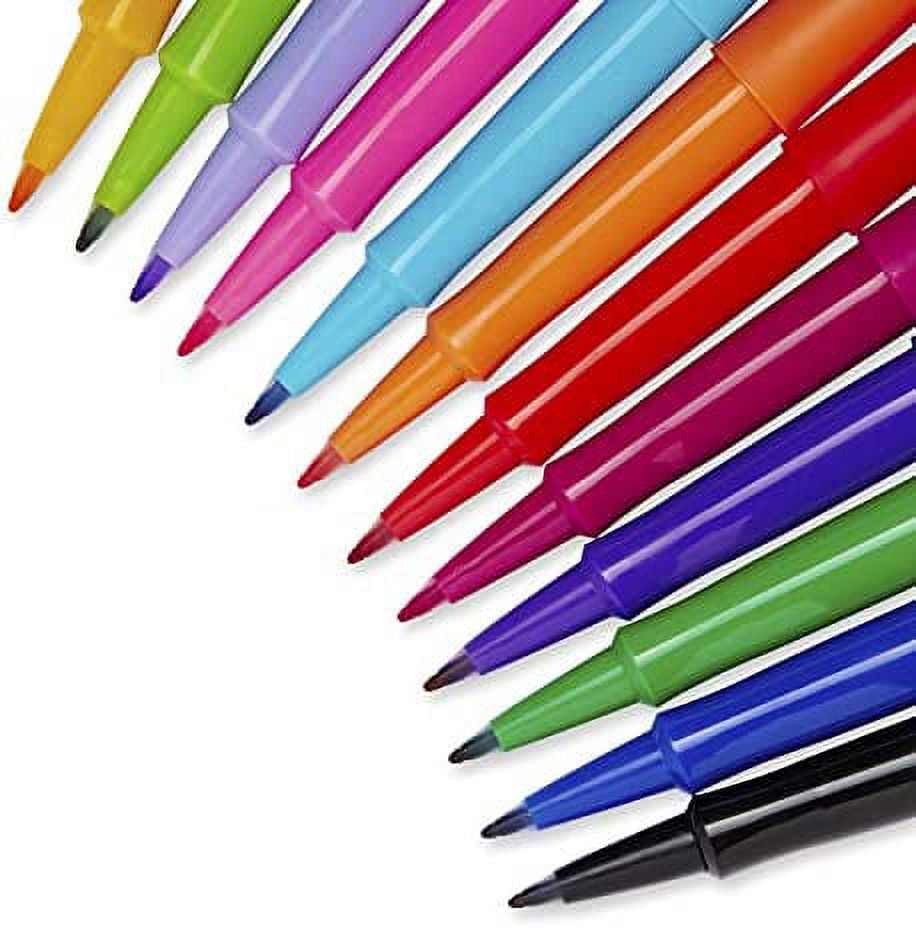 American Crafts Detail Doodlers Fine Felt Tip 12/Pkg-Basics 345762 -  GettyCrafts