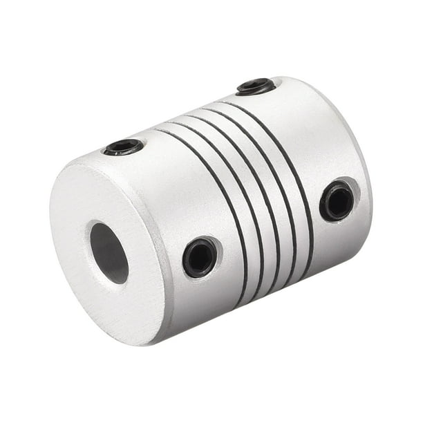 Uxcell 8mm To 8mm Aluminum Alloy Shaft Coupling Flexible Coupler Motor Connector