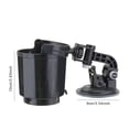 thumbnail image 3 of Para Coche Soporte para bebidas de coche, barril de café ajustable, ventosa, soporte para taza de agua, Flexible, 3 of 5