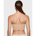 thumbnail image 4 of Women's Inbarely Strapless Bandeau Bra Bralette Tube Top Seamless Stretchy Unpadded Bras Tops, 4 of 5