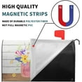 thumbnail image 4 of Spring Welcome Magnetic Mailbox Cover | Colorful Flowers | Large 25x21in | Farmhouse Spring Mail Wraps | Post Letter Box Cover for Home Garden Outside Decorations, 4 of 6