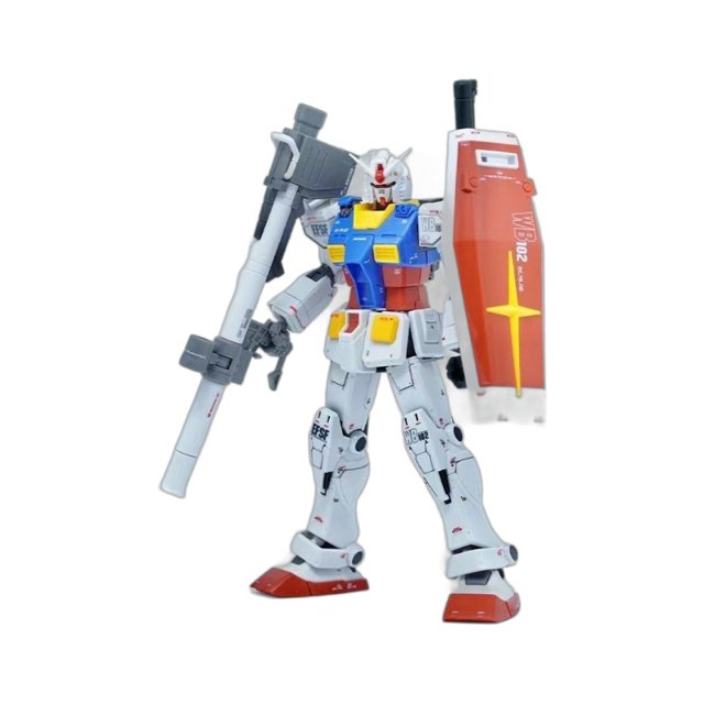 Gundam Series Model, Mobile Soldier Gundam, Assembled Hand-made Model -week
