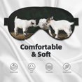 thumbnail image 3 of Naloa Cute Goat Baby Print Sleep Mask for Sleeper, Light Blocking Sleeping Eye Mask for Women Men, Eye Shade with Adjustable Strap for Travel, Nap,Meditation, 3 of 7