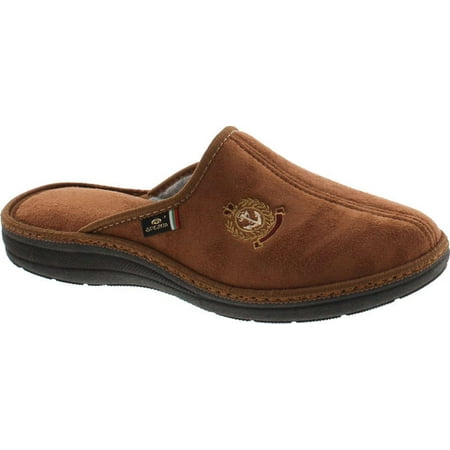 

SC Home Collection Men s 18917 Sailor Comfort Closed Toe House Slippers Made in Europe Great Gift Camel 44