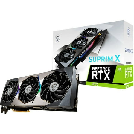 MSI G3070SX8 NVIDIA GeForce RTX 3070 Graphic Card - 8GB GDDR6