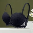 thumbnail image 2 of iHPH7 Half Cup Bra, Plus Size Bras for Women, Push Up Bra, Lace Bra, Comfortable Bras for Women, Black 80, 2 of 4