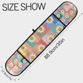 thumbnail image 3 of Yayeee Double Oven Mitt Kitchen Heat Resistant Baking 35" x7" Quilted Glove, Pink Checkered Daisy, 3 of 6