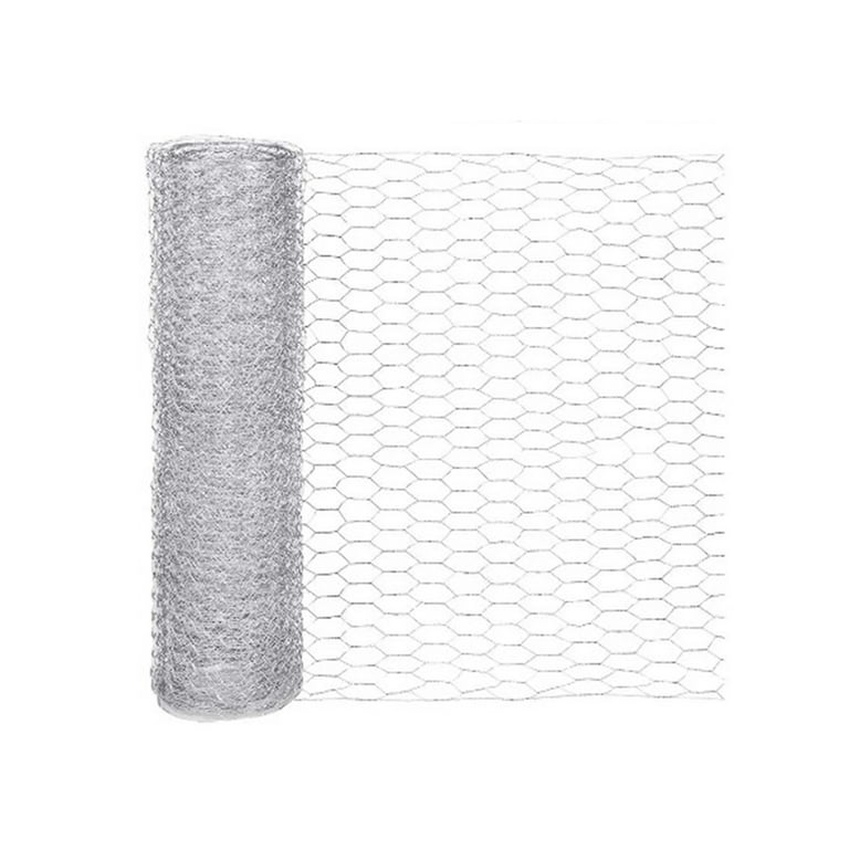Bcloud Wire Mesh Hexagonal with Compact Holes Metal Household Chicken Wire for Farm, Size: 35*100cm
