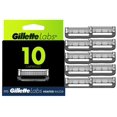 thumbnail image 1 of Recambios de Cuchillas Gillette Labs para Hombre, 10 Cartuchos, 1 of 8