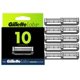thumbnail image 1 of Recambios de Cuchillas Gillette Labs para Hombre, 10 Cartuchos, 1 of 8