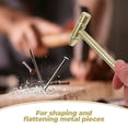 thumbnail image 4 of KAKOWELY 2pcs 6 In One Multifunctional Solid Machined Brass Hammer Watch Repair Tool Precision Installation Small Hammer,6.3"X2.17"X0.59", 4 of 4