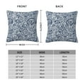 thumbnail image 2 of Honeii Paisley4 Print Throw Pillow, Square Decorative Pillow Forms Soft Fluffy Plump Pillow Decorative Pillow Inserts,Couch Pillows-16"x16", 2 of 7