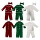 thumbnail image 2 of Conjuntos a juego de Navidad para la familia, ropa para niños y niñas, pijamas de terciopelo rojo, conjunto de pijama verde, blanco crema, ropa de dormir 2023, 2 of 4