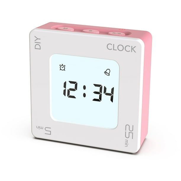 1 Uds. Conjunto personalizado flip vibración recordatorio temporizador Flip reloj despertador con cuenta atrás
