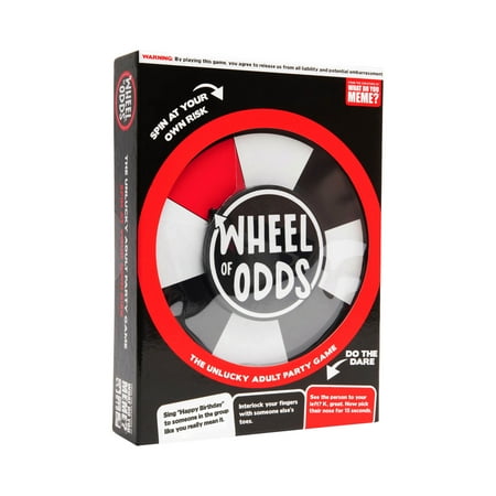 Wheel of Odds - Full of Outrageous Dares Classic Card Party Game, by What Do You Meme?