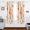 Type 754, variant on Florals Flower Bouquet Grommet Blackout Curtains Thermal Insulated Window Curtain Sets for Bedroom Living Room 63"L x 55"W 2 Panels