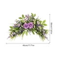 thumbnail image 4 of Uinagy Christmas Purple Wreath, 4 of 9