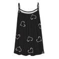 thumbnail image 4 of Puntoco Blusas sin mangas para mujer Blusas casuales sin mangas con cuello redondo y estampado de moda para mujer, 4 of 5