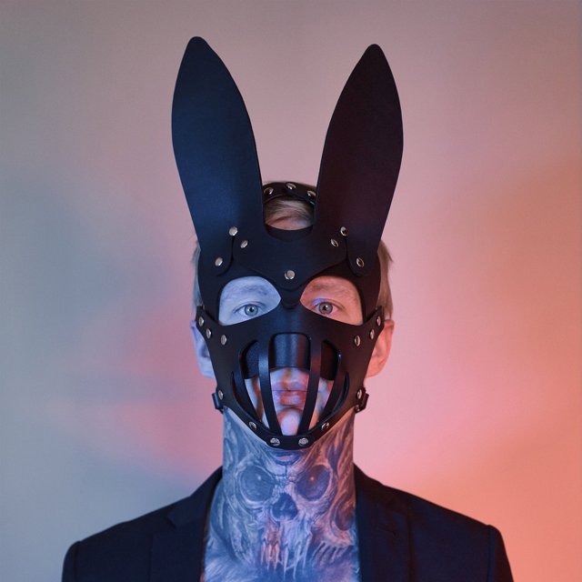 Máscaras de cuero Máscara de fiesta de disfraces para cosplay Accesorio de disfraz de Halloween